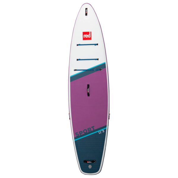 Red Paddle Co SPORT SE SUP 11'3" x 32" x 4'7" MSL Viola-Bianco