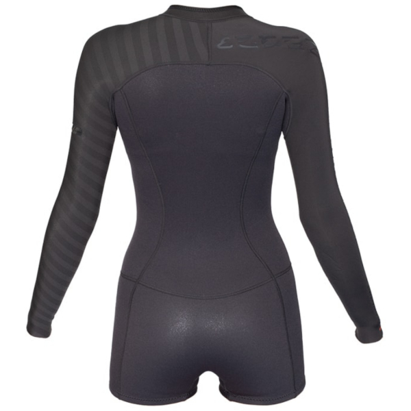 RRD Seventysix Short Leg Wetsuit 2/2 Frontzip Mujer Negro