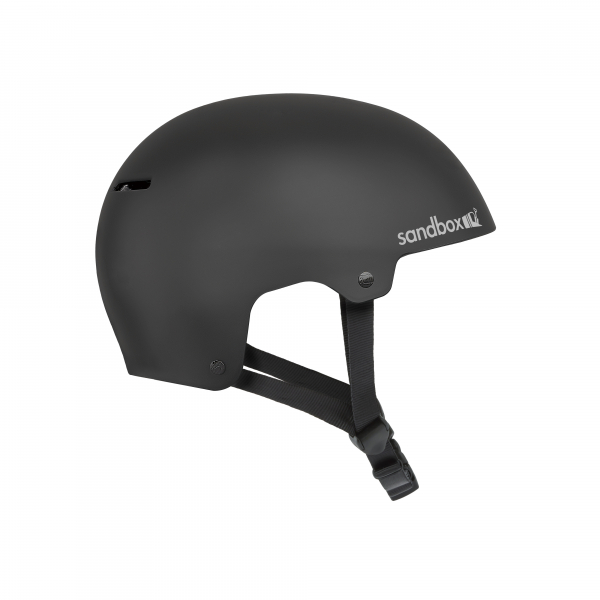 Sandbox Icon Street road sports helmet unisex black matt