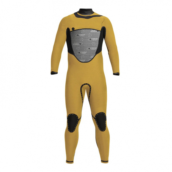 Xcel Traje de buceo Drylock X2 con capucha 5/4mm Cremallera frontal Hombre Negro