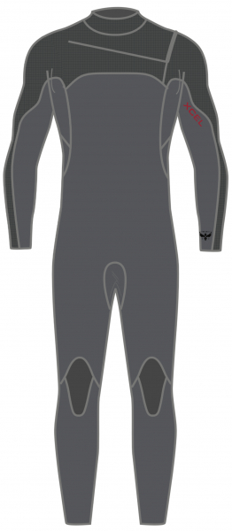 Xcel Phoenix X2 Wetsuit 4/3mm Men Gunmetal