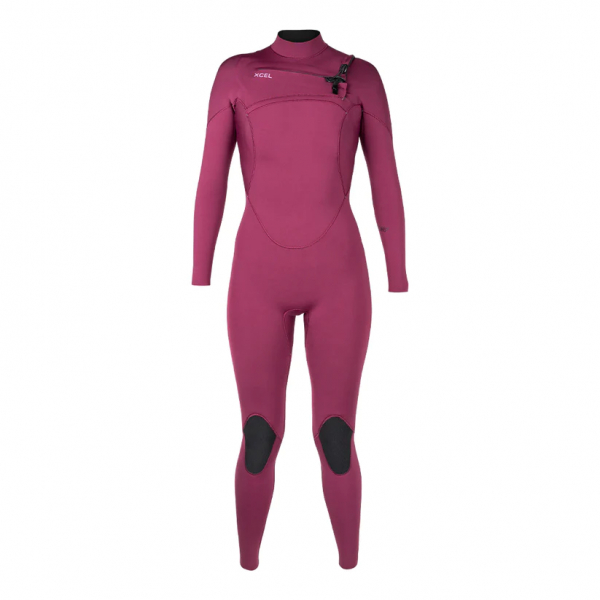 Xcel Comp X2 Combinaison néoprène 4/3mm Front-Zip Femme Plum