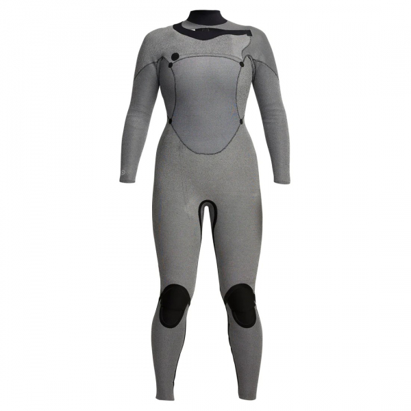 Traje de neopreno Xcel Axis X X2 4/3mm Mujer Grafito/Tinfoil