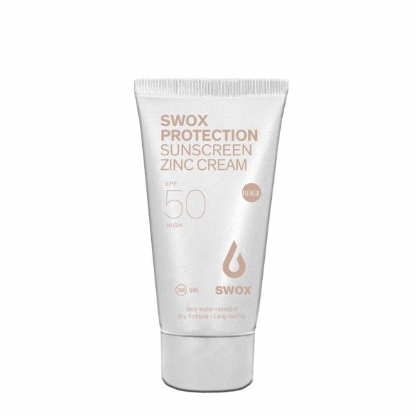 Swox Protection solaire SPF 50 Zinc Beige 20 ml