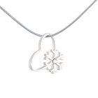 Silver+Surf Silver Jewelry Snow Love Gr S Crystal