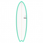 Surfboard TORQ Epoxy TET 6.6 MOD Fish Seagreen