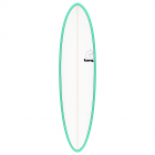 Surfboard TORQ Epoxy TET 7.2 Funboard Seagreen