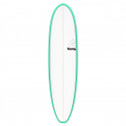 Surfboard TORQ Epoxy TET 7.4 V+ Funboard Seagreen