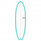 Surfboard TORQ Epoxy TET 6.3 Fish Blue Pinline