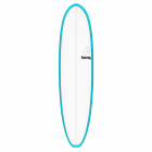 Surfboard TORQ Epoxy TET 7.8 V+ Funboard Blue Pinl