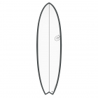 Surfboard TORQ Epoxy TET CS 6.3 Fish Carbon Gray