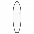 Surfboard TORQ Epoxy TET CS 6.6 Fish Carbon Gray