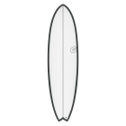 Surfboard TORQ Epoxy TET CS 7.2 Fish Carbon Gray