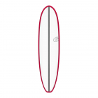 Surfboard TORQ Epoxy TET 7.4 VP Fun Carbon Red