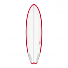 Surfboard TORQ TEC BigBoy23  6.10 Rail Red