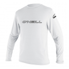 O'Neill Basic Skins Langarm Sun Shirt Junior Weiss