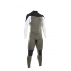 ION Element Semidry wetsuit 4/3mm Back-Zip men dark olive/white/black