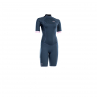 ION Element Shorty 2/2mm Back-Zip Mujer azul oscuro
