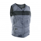 ION Collision Select Vest Front-Zip Men Tiedye Ltd Gray