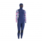 ION Amaze Amp wetsuit 6/5 mm front-zip ladies capsule-pink