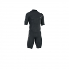 ION Element wetsuit shorty short sleeve 2/2 mm back-zip men black