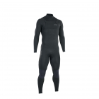ION Element wetsuit shorty short sleeve 5/4 mm front zip men cascade-blue
