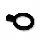 North KB Lock Guard Safety Ring with pull tab set 10 Black Sand OneSize