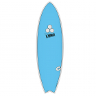 Surfboard CHANNEL ISLANDS X-lite Pod Mod 5.6 blau
