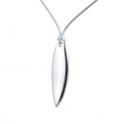 Silver+Surf Silver Jewelry Surfboard Gr M Pure