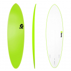 Surfboard TORQ Softboard 6.8 Funboard Green