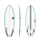 Surfboard TORQ Epoxy TEC Summer 5 5.2 Rail Green