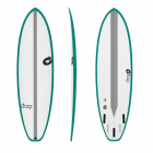 Surfboard TORQ Epoxy TEC BigBoy23 6.6 Rail Green
