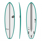 Surfboard TORQ Epoxy TEC BigBoy23 6.10 Rail Green