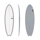 Planche de surf TORQ Epoxy TET 5.11 MOD Fish Grey Pinl