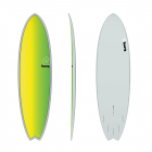 Planche de surf TORQ Epoxy TET 6.10 MOD Fish Full Fade