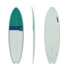 Planche de surf TORQ Epoxy TET MOD 6.6 Fish Classic
