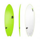 Surfboard TORQ Softboard 6.3 Verde pesce