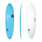 Surfboard TORQ Softboard 7.2 Funboard bleu