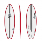 Planche de surf CHANNEL ISLANDS X-lite Pod Mod 5.6 rouge