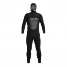 Xcel Infiniti X2 Wetsuit Hooded 6/5mm Front Zip Men Black