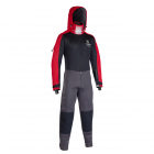 ION Fuse drysuit 4/3mm back-zip men black/red
