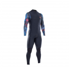 ION Seek Amp Semidry wetsuit 6/5mm back zip men black/black capsule