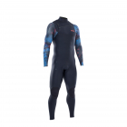 ION Seek Amp Semidry wetsuit 5/4mm front zip men black/black capsule