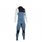 ION Seek Core Semidry wetsuit 5/4mm back-zip men steel blue/white/black