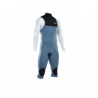 ION Seek Core Overknee wetsuit long sleeve 4/3mm front zip men steel blue/white/black