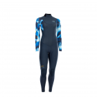 ION Amaze Amp Semidry wetsuit 4/3mm back zip women blue capsule