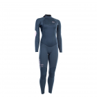 ION Element Combinaison Semidry 4/3mm Back-Zip Femmes bleu foncé