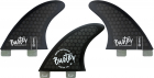 Buster Thruster Honeycomb Surfboard Fin Set FCS-I X-Small 3.9"
