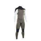 ION Element Semidry Wetsuit 5/4mm Back-Zip Hombre oliva oscuro/blanco/negro