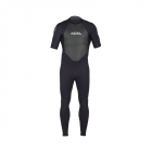 Xcel Axis OS Traje de neopreno de manga corta 2mm Cremallera dorsal Hombre Negro